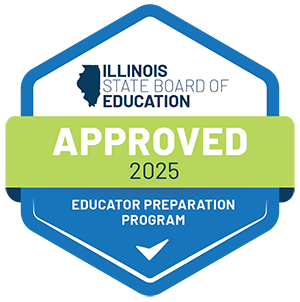 Illinois State Board of Education Approved Education Preparation Program Badge