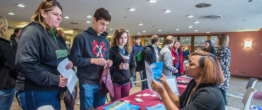Prospective students at SIU