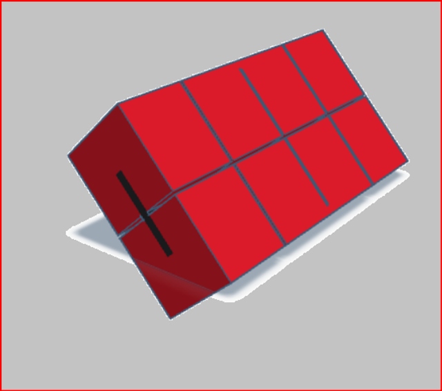 image of a flexi cube 3D model 