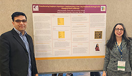 Radia Lakhssassi and Dr. Ahmed Al-Asfour