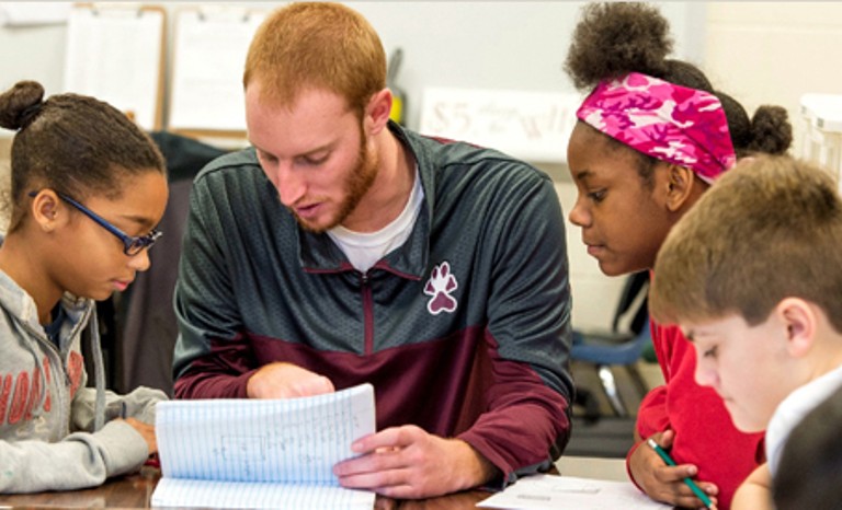 SIU student teacher